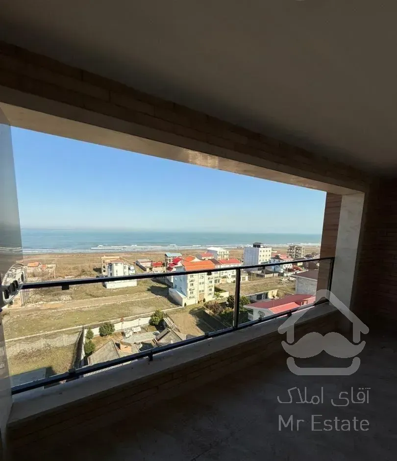 واحد ۱۲۸ متری با ویو ابدی دریا در غازیان