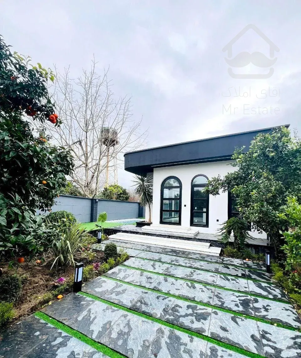 ویلا باغچه مدرن 230 متری شهرکی سند تک‌برگ