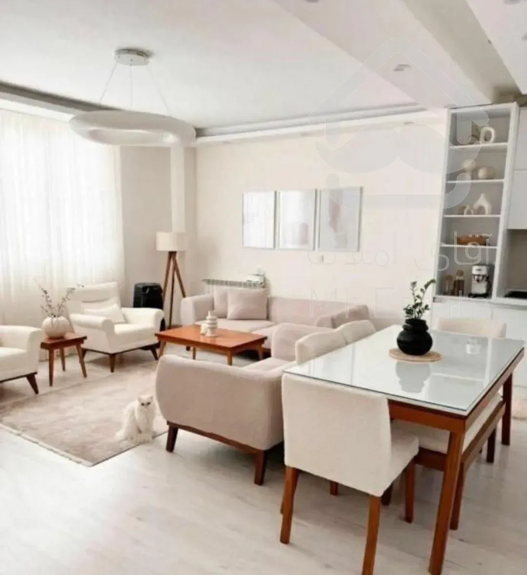 ۵۶متر/فول امکانات/۲نبش/سالن پرده خور