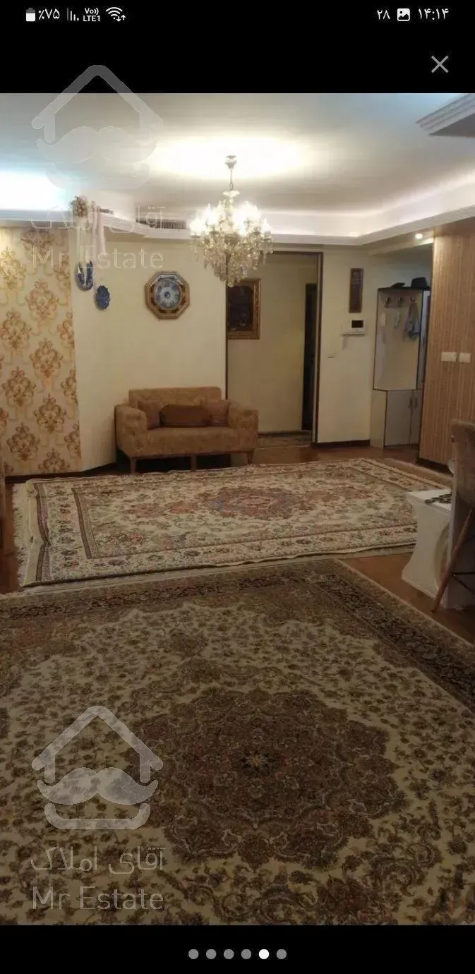 فاطمی،۱۰۵متر،۳خواب،طبقه۳،فول