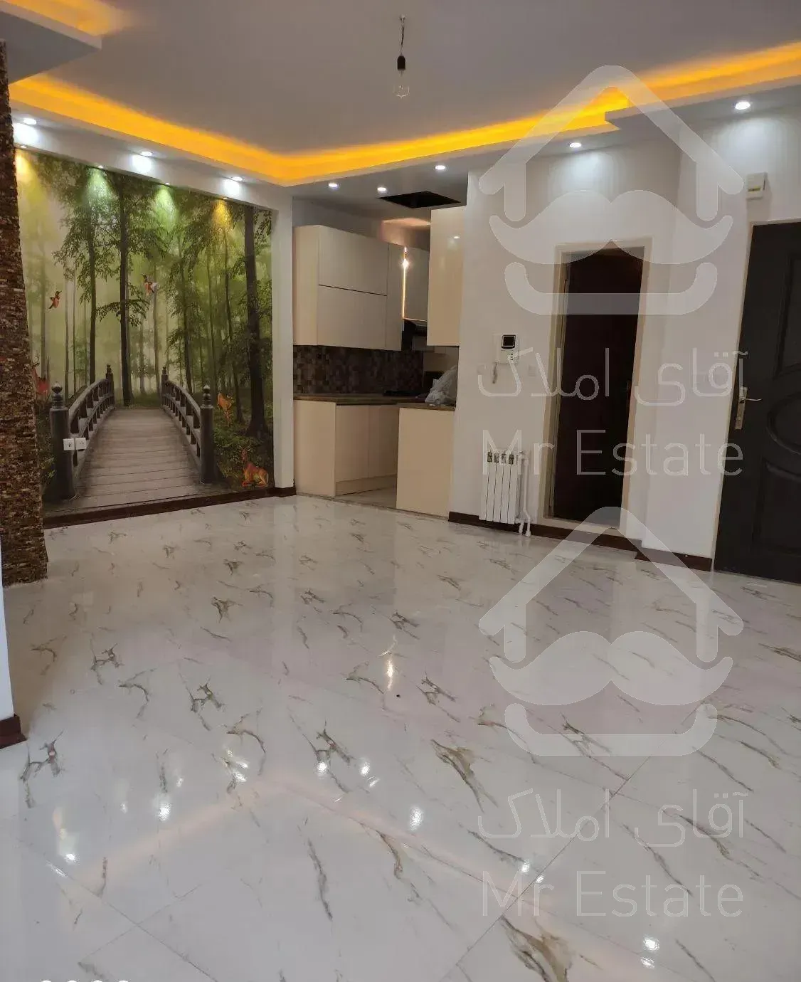 اپارتمان ۵۴ متری ۱ خواب باز سازی شده با پارکینگ