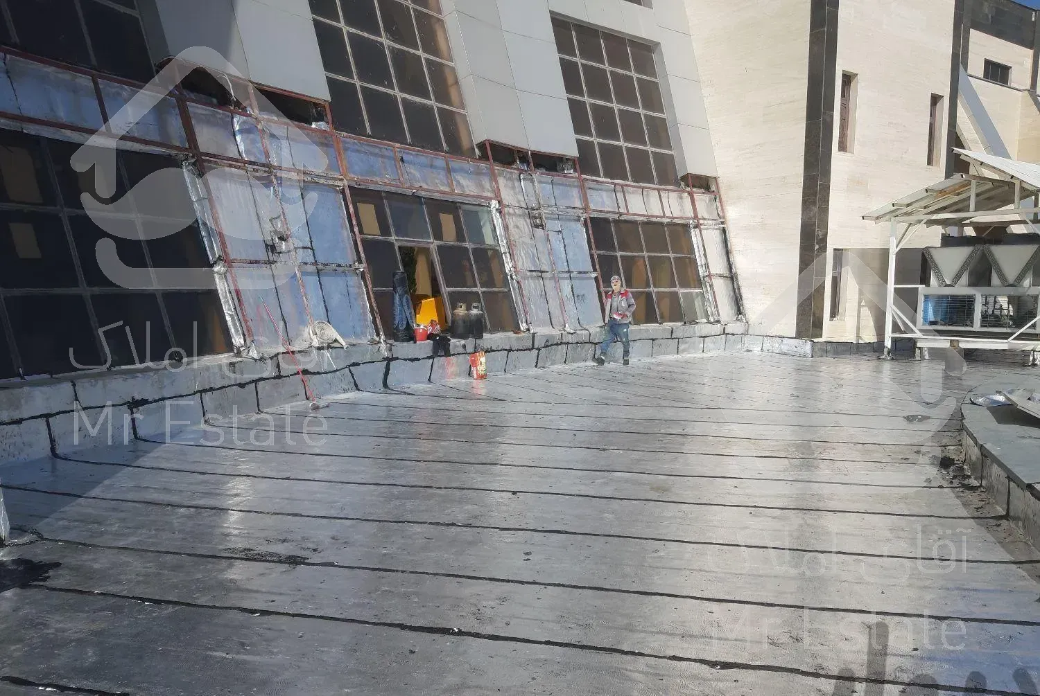 خدمات ایزوگام و قیر گونی و آسفالت کاری