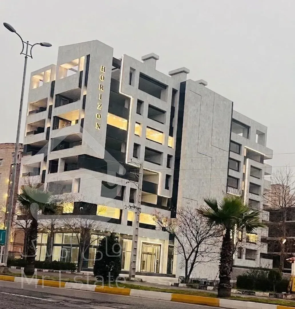 دوخوابه با پلاک 1 ساحلی روبه دریا پروژه هورایزن رامسر