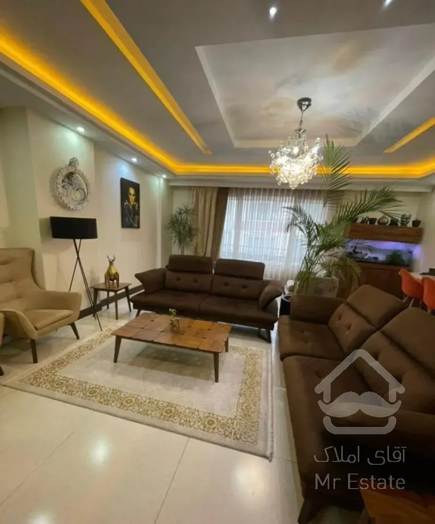 ۸۰متر۲خواب فول نور مستقیم تاپ لوکیشن