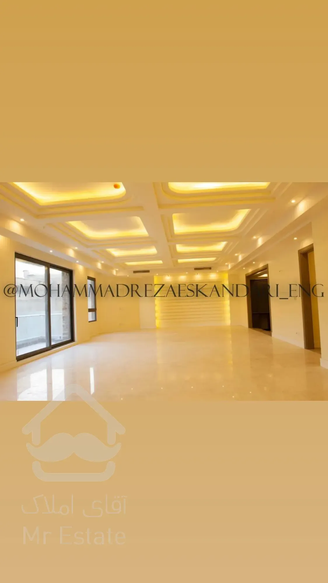 آپارتمان لوکس ۳۳۷ متر سه خواب مستر