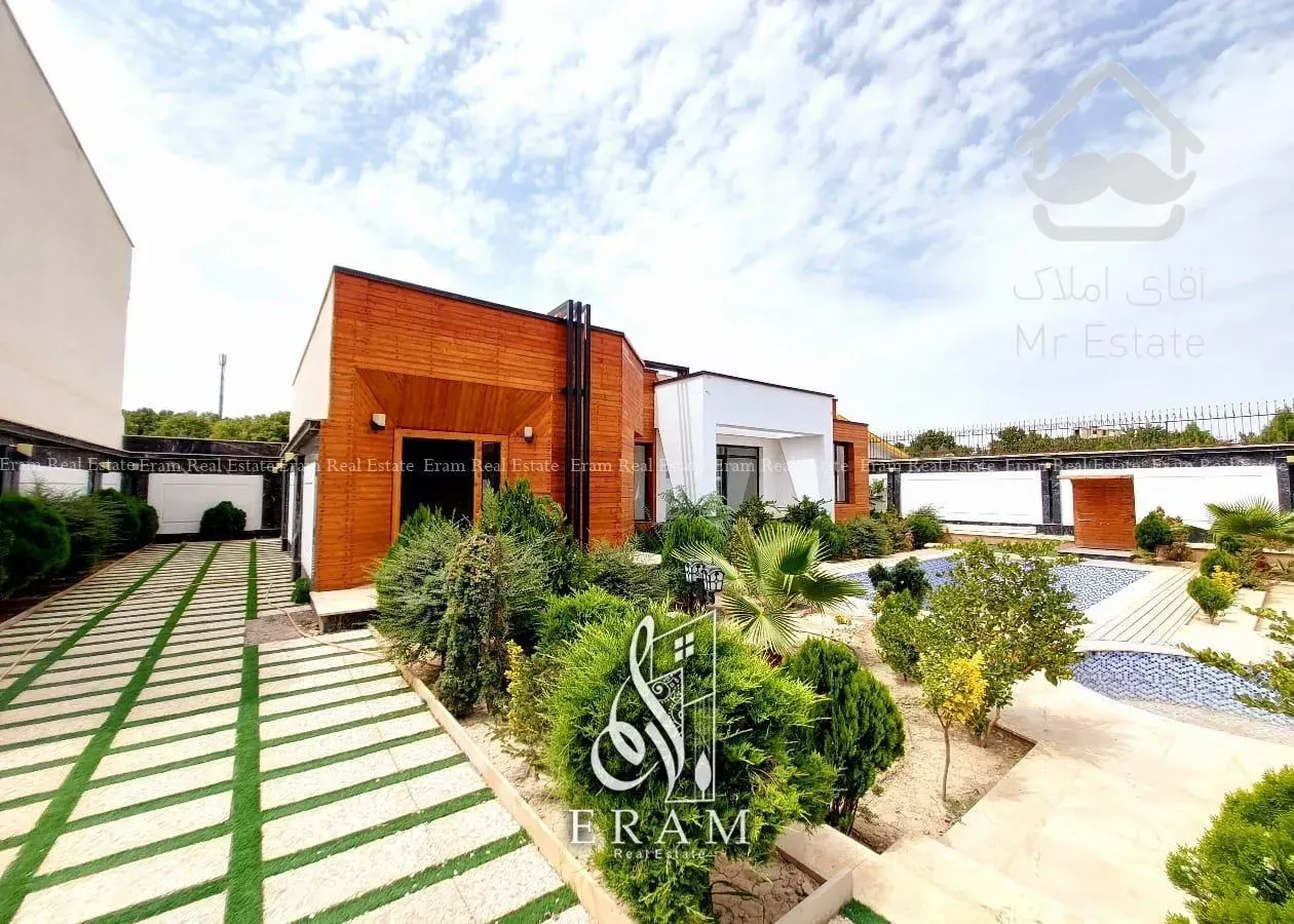 550 متر باغ ویلا زیبا در باغدشت شهریار