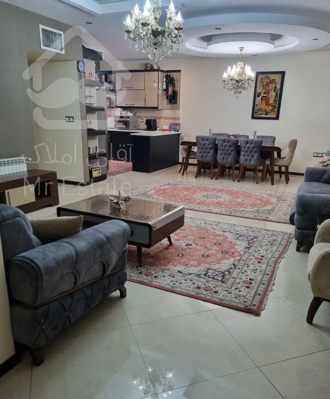 فروش آپارتمان ۹۵ متری ۲ خوابه در آبشار