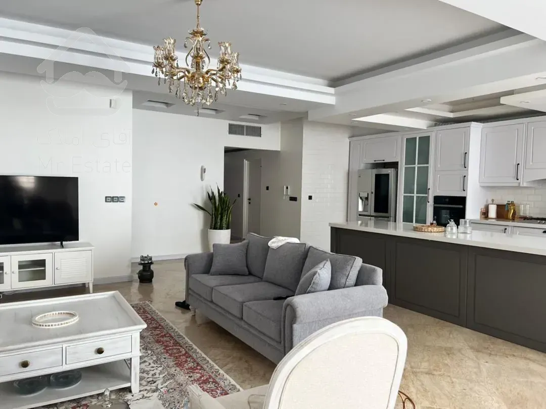 فروش آپارتمان ۸۰ متری ۲ خوابه نما تراورتن سالن پرده خور در فردوس