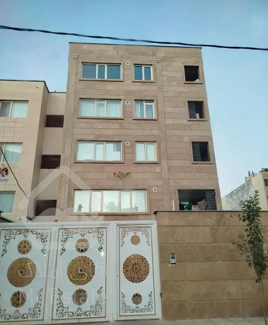 117متر دوخواب خوش نقشه روبه کوچه