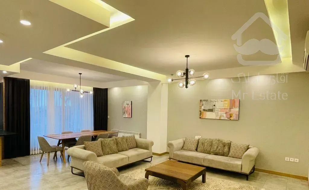 آپارتمان ۱۴۵ متری ساحلی با رووف گاردن و ویوو دریا