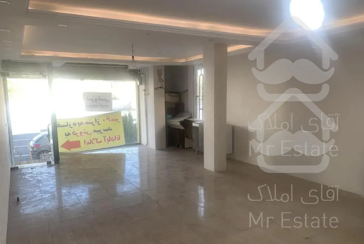 ۶۰ متر تجاری شهرک گلستان منطقه ۲۲ بر بلوار کاج