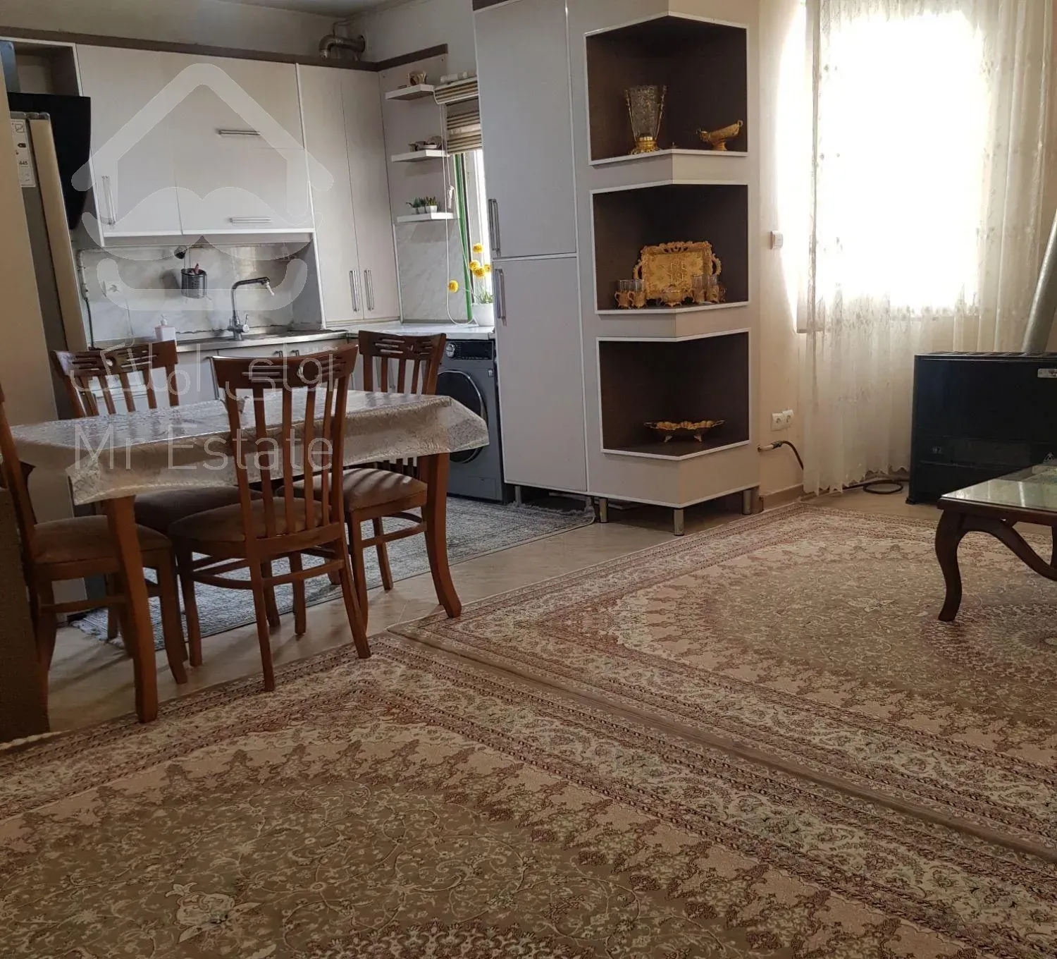 فروش آپارتمان ۷۸ متری ۲ خوابه طبقه ۲ مروارید الهیه