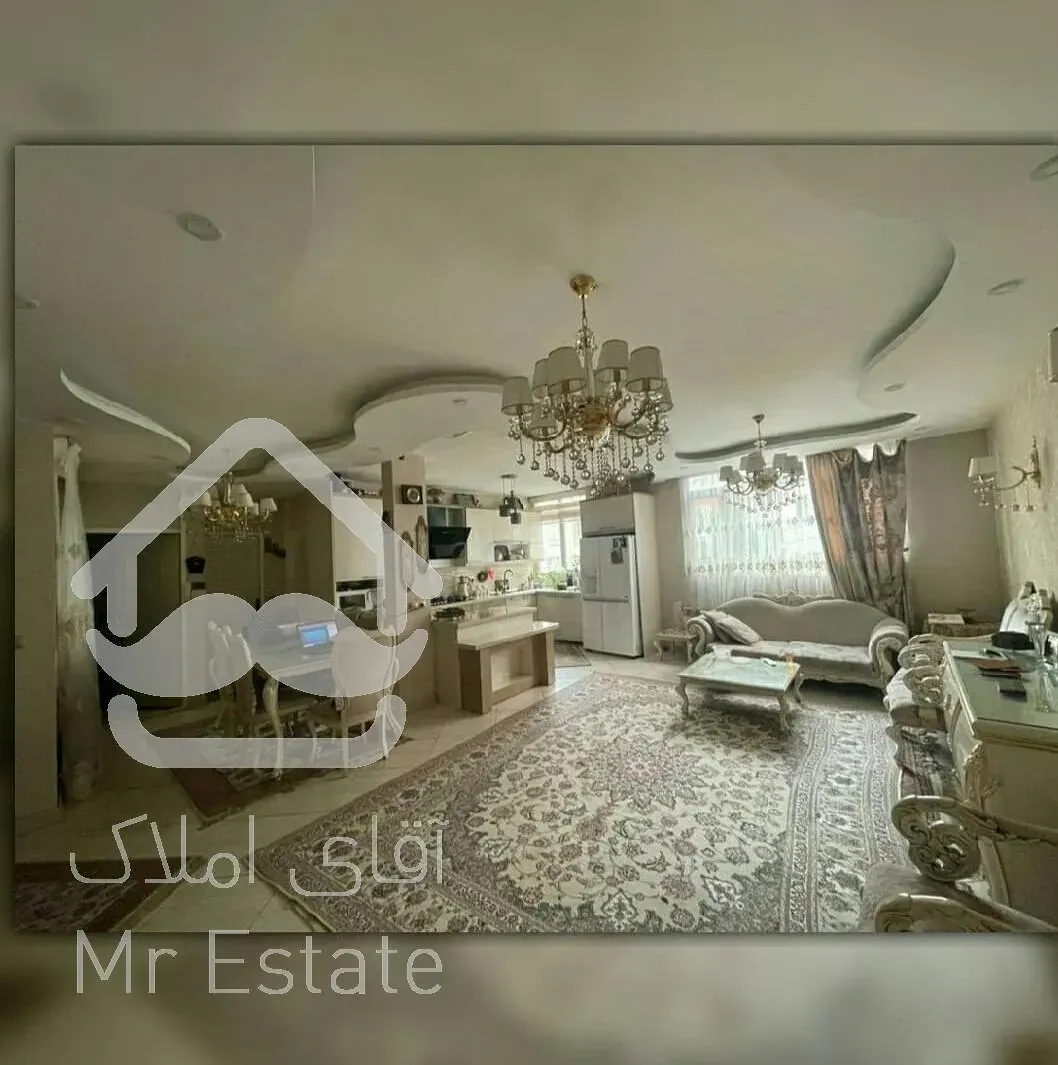 آپارتمان ۹۷متر سالن پرده خور سازمان برنامه