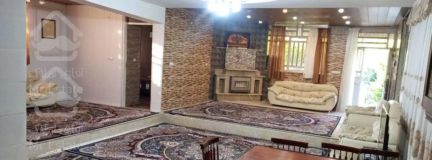 ویلا باغ استخراره آب گرم دوخواب جنگلی سپیدان