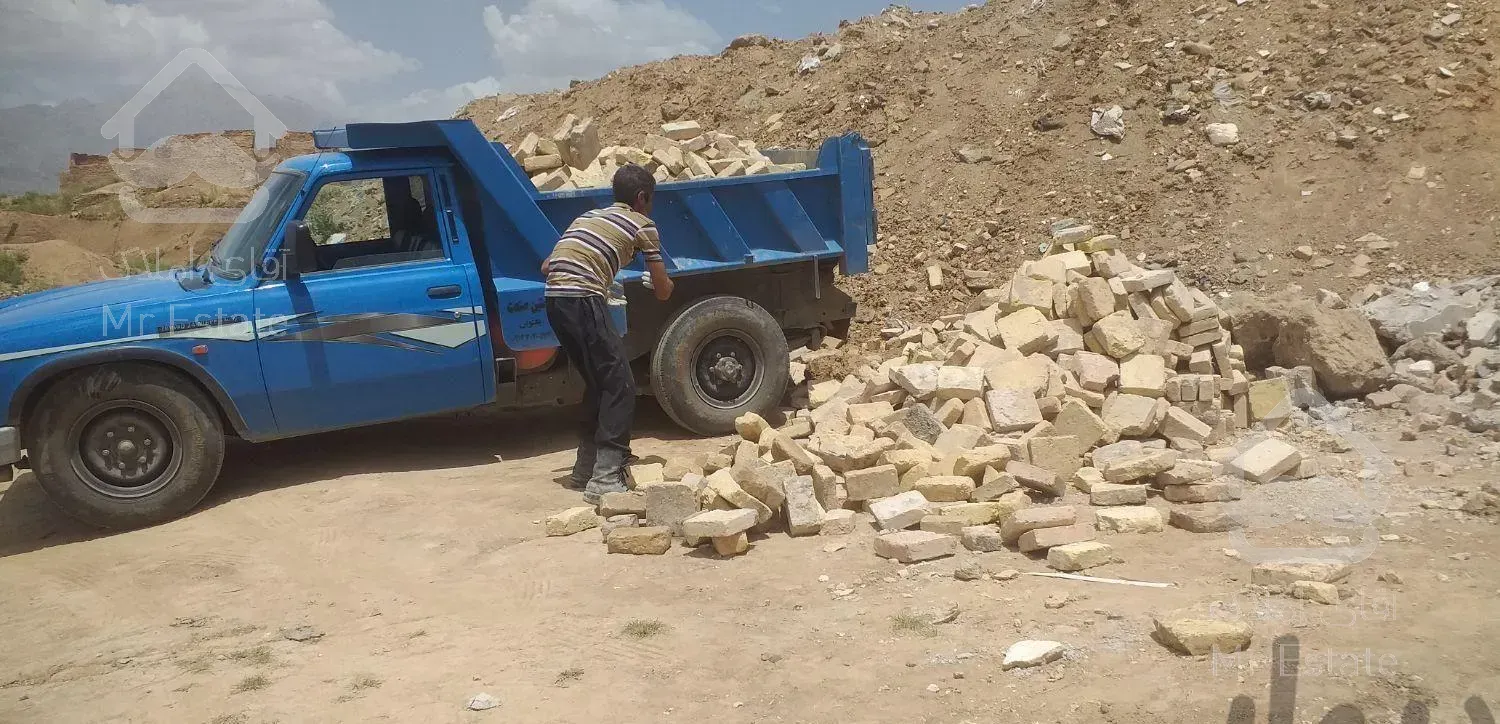 اجر دست دوم ماسه شن خاک باغچه خاک گل گچ پوکه