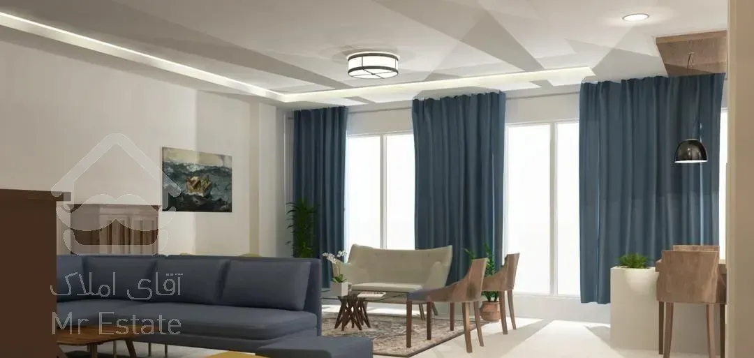 ۱۲۰ متر نوساز دو طرف نور مدرن