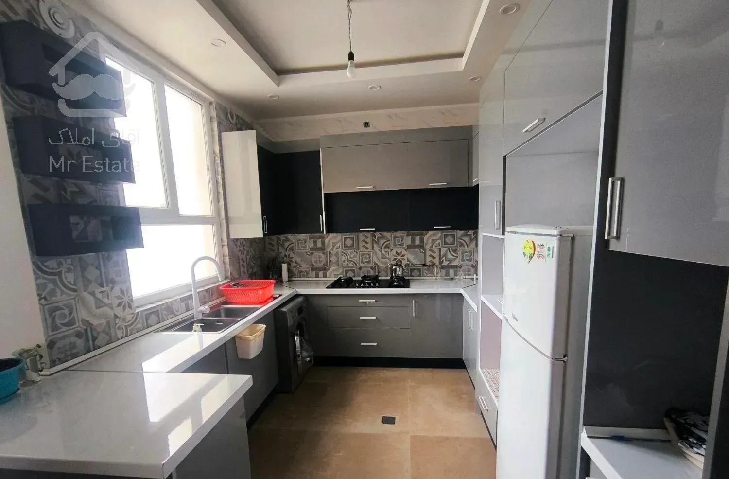 نوساز ۱۱۰متر/۲خواب/فول امکانات/روف لابی