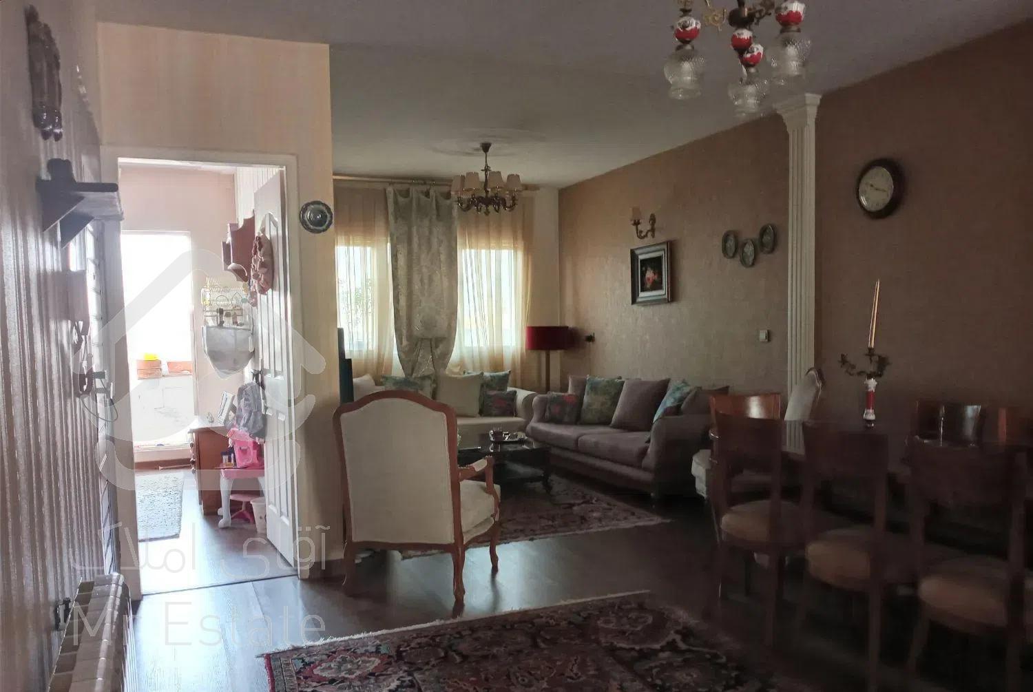 ۷۷متر ۲خواب دوکله نور جنت جنوب