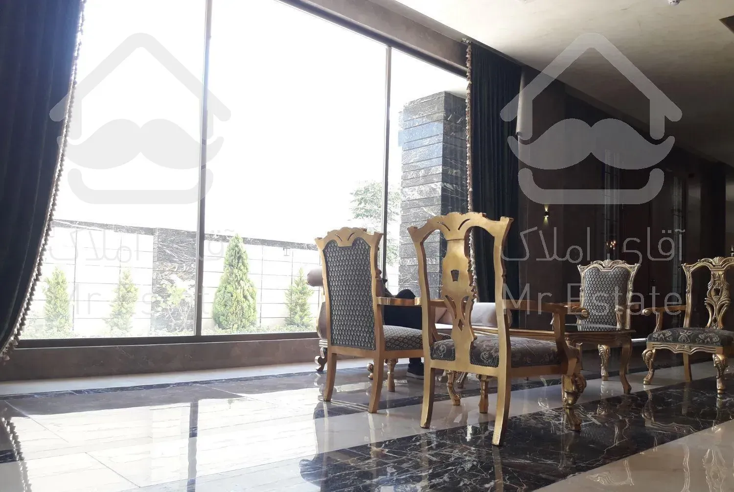 ۶۰متر،یک خوابه، ویودار ،سالن پرده خور