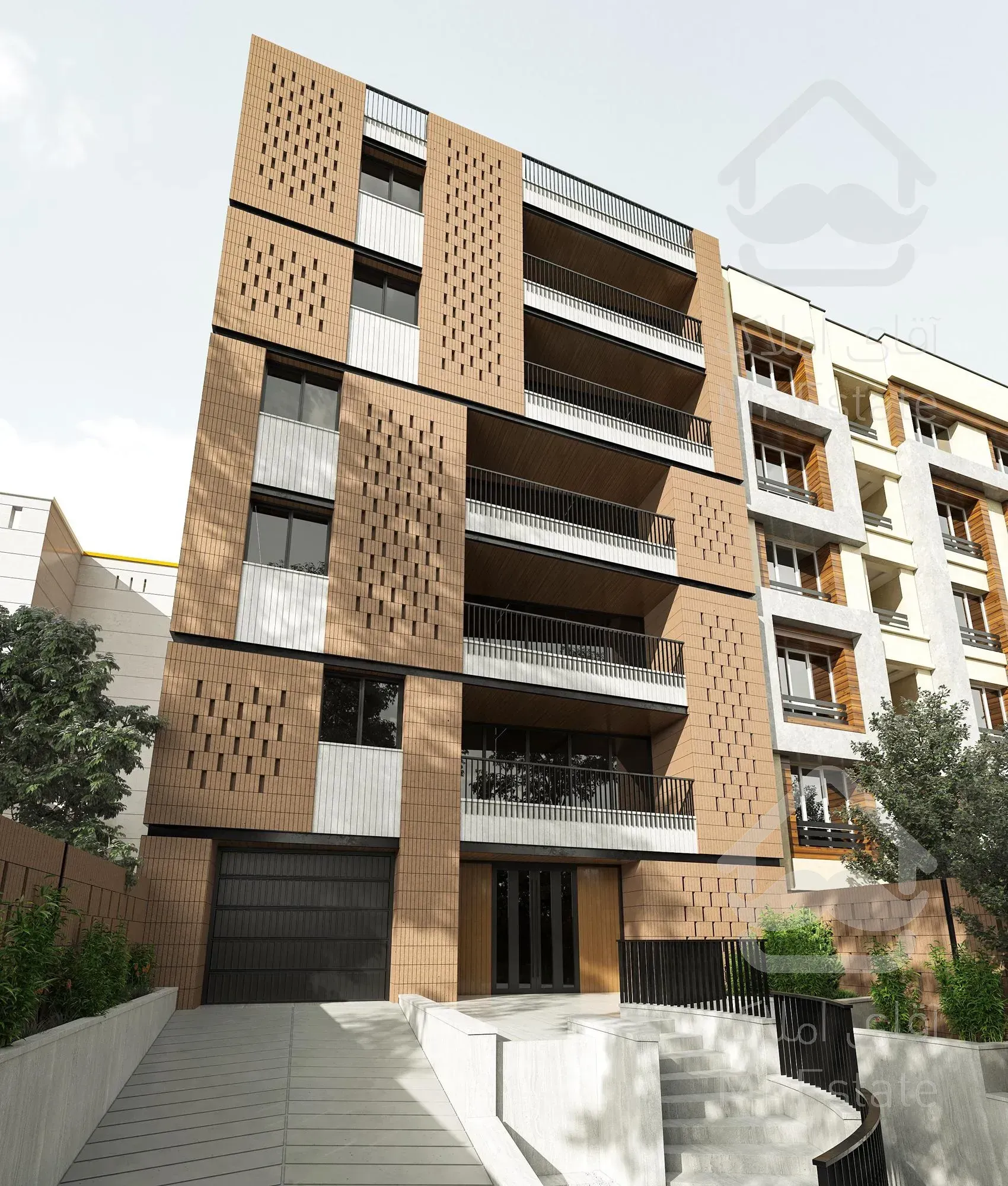 بازسازی نما استودیو معماری فام