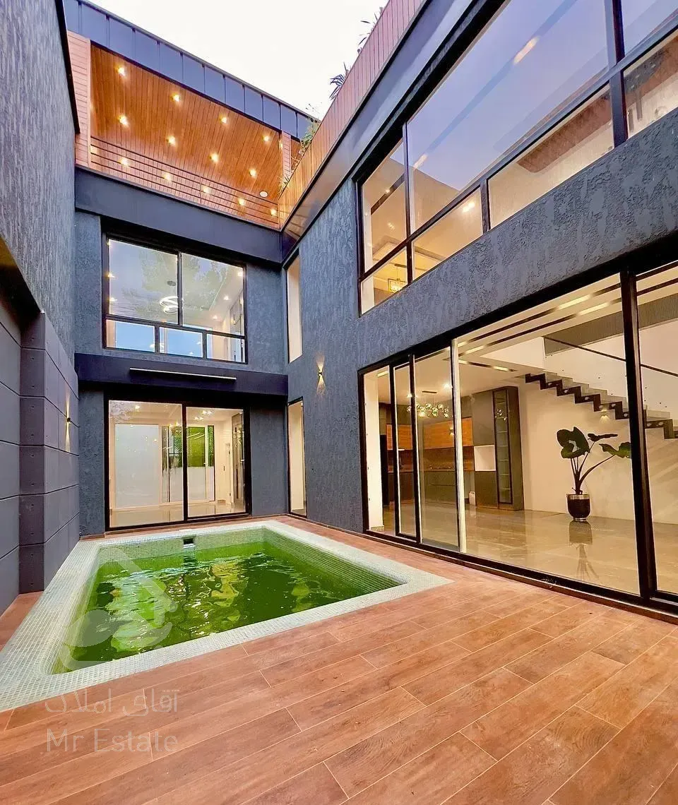 ویلا طرح مینیمال ۴۰۰ متری ۵ خوابه تریبلکس باروف