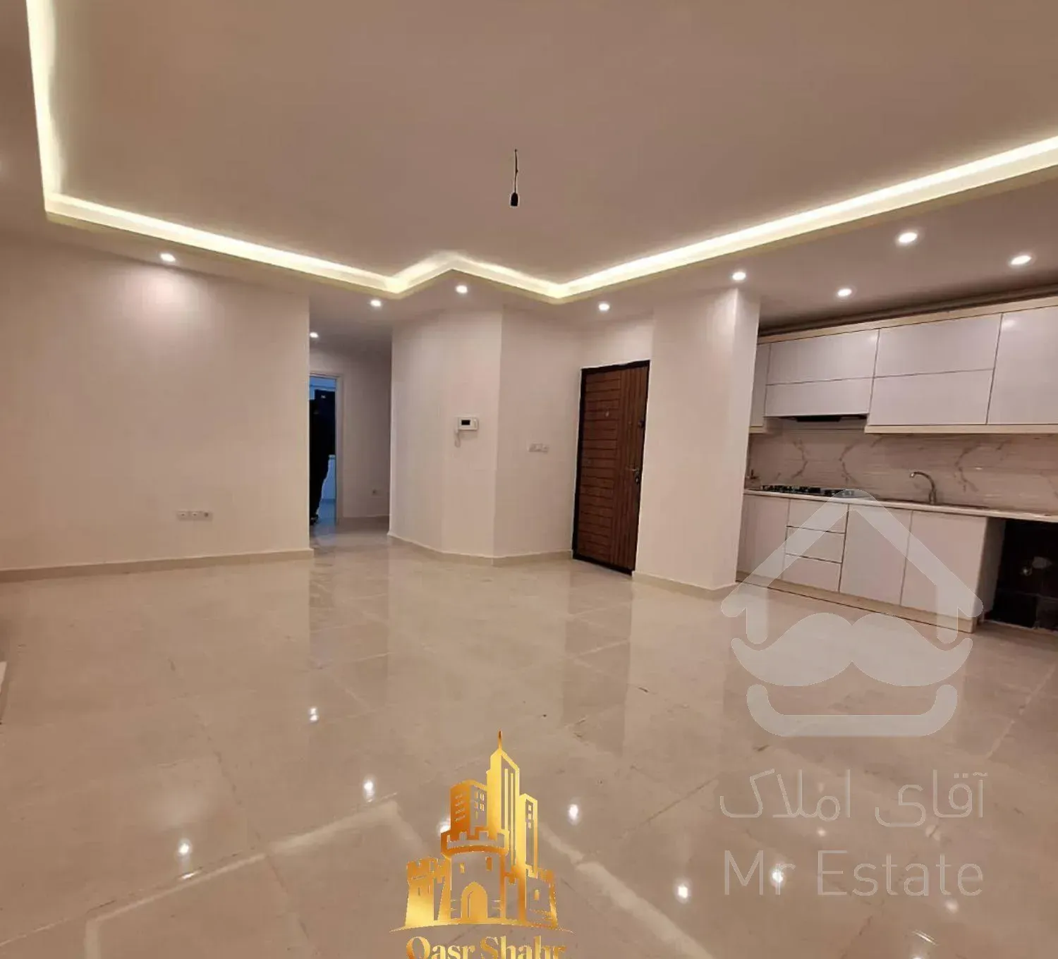 املاک قصر // آپارتمان نوساز // ۸۶ متری