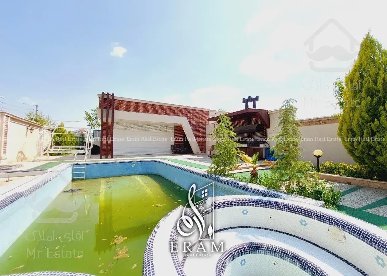 810 متر باغ ویلا زیبا در باغدشت شهریار