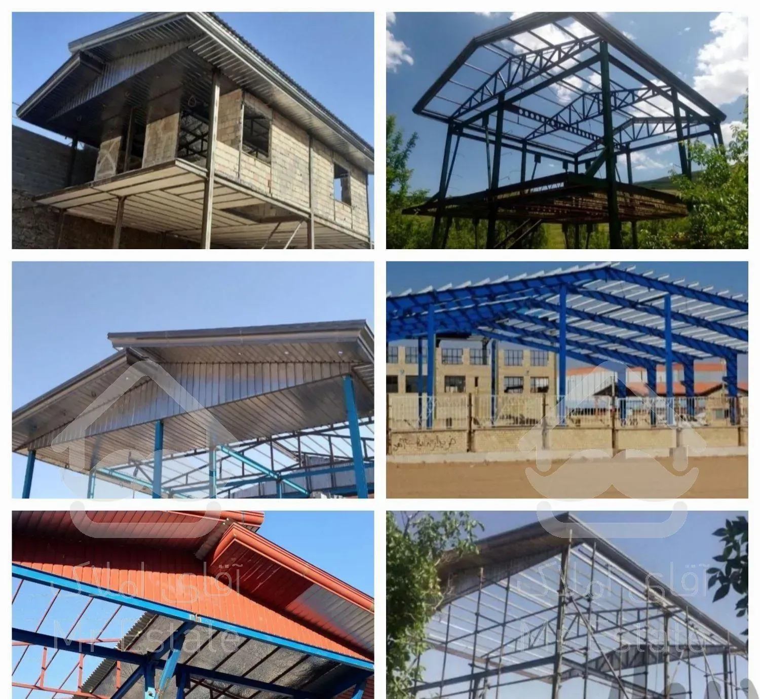 اجرای سقف شیروانی سوله،خرپاویلاآلاچیق سردرب آردواز