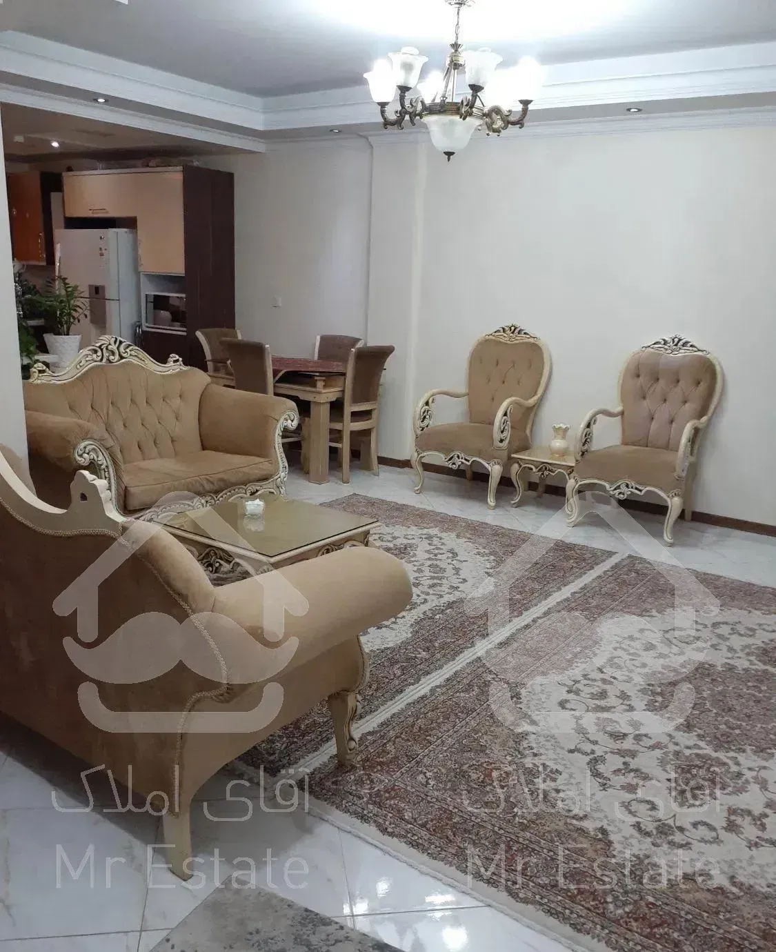 اپارتمان ۷۵متری ۲خوابه فول امکانات رو به افتاب