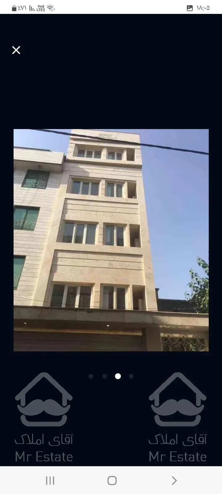 آپارتمان ۴۷ متری تکخواب طبقه سوم