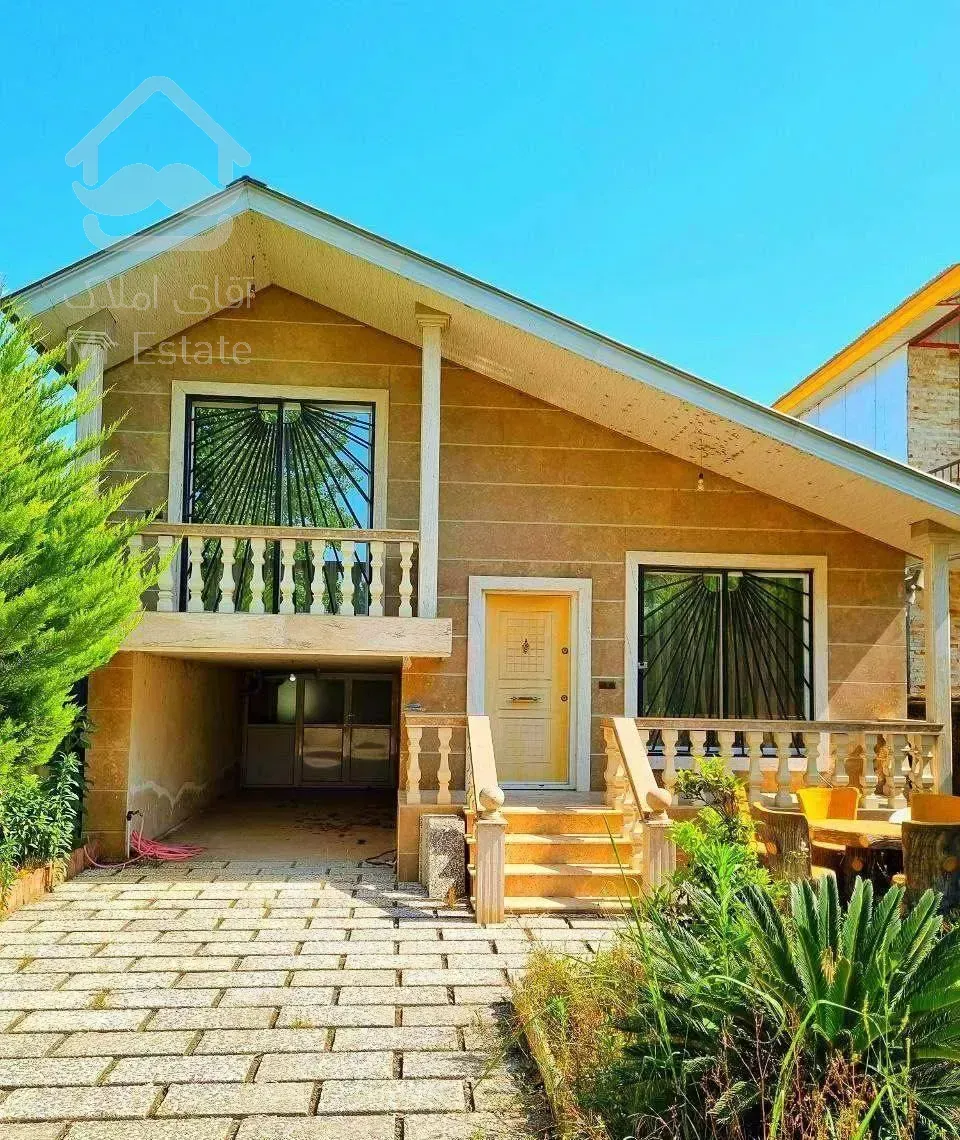 ویلاباغ نیم پیلوت۳۳۰م مبله سرسبزسنددارجاده دریا