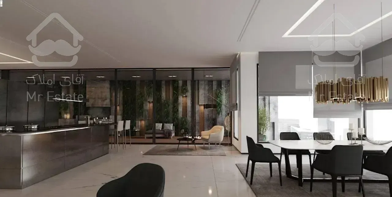 درکه ۱۴۰متر سه در برج باغ با  چشم انداز