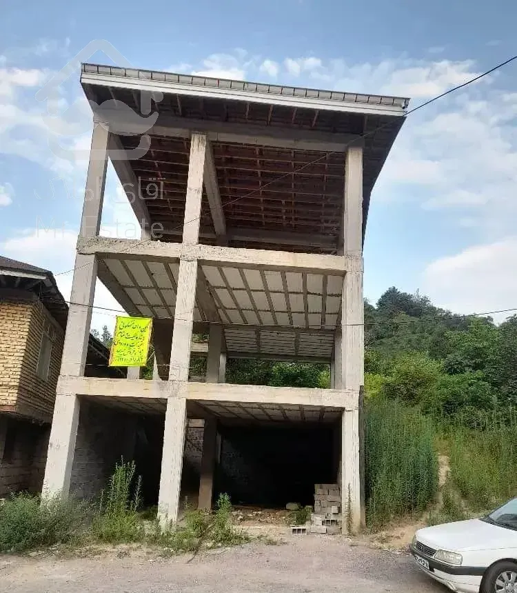 فروش واحد ۹۵ متری در دو طبقه نیمه ساخت