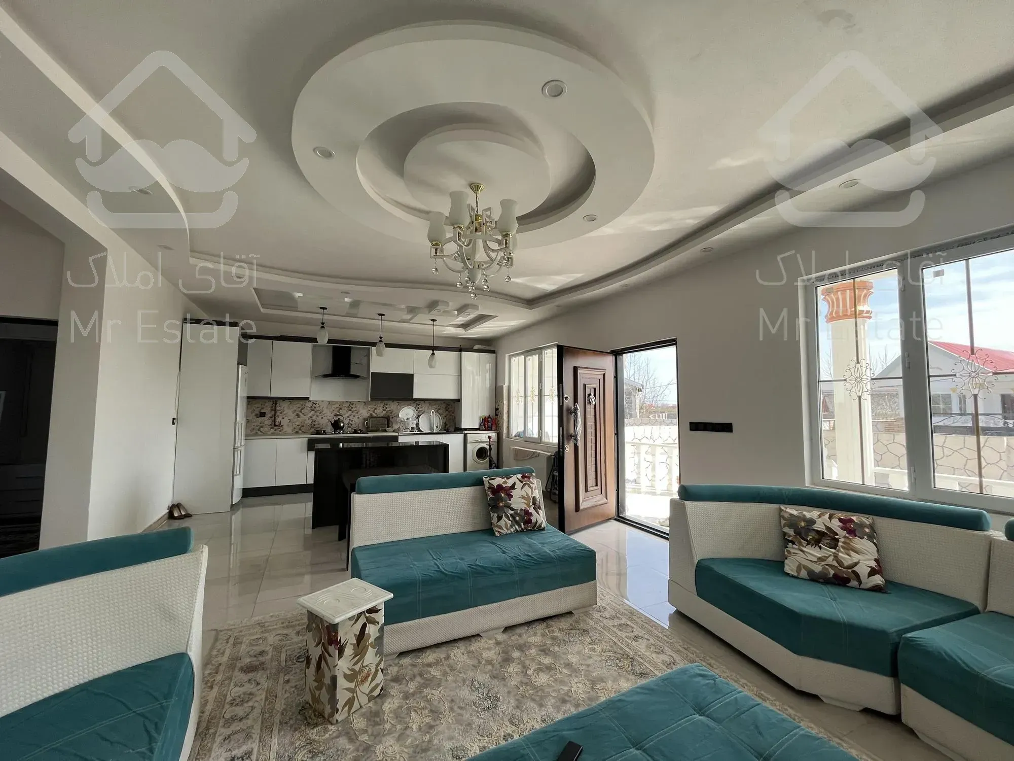 فروش ویلا ۹۸ متری فلت روستایی