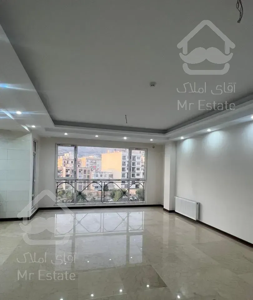 ۱۲۰متری۲خواب/سالن پرده خور/کم واحد طوقانی