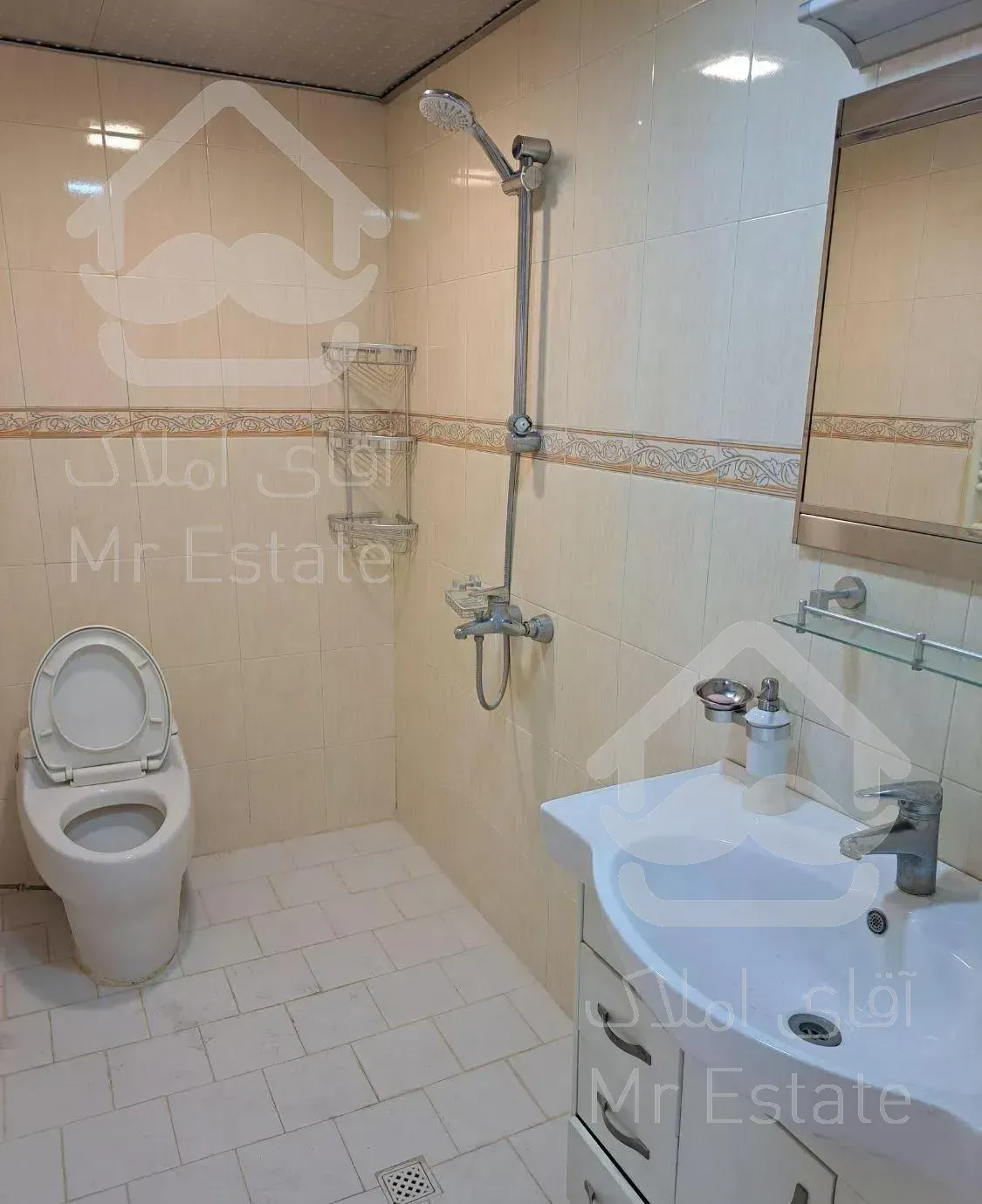 ۱۲۶ متر ۲ خوابه دید کل تهران بام سعادت آباد