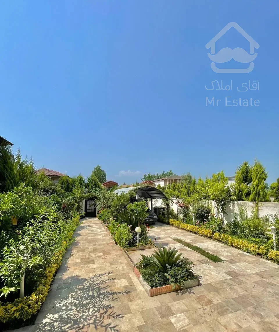 ویلا باغ سند تک برگ مناسب خانواده شهرک با نگهبانی