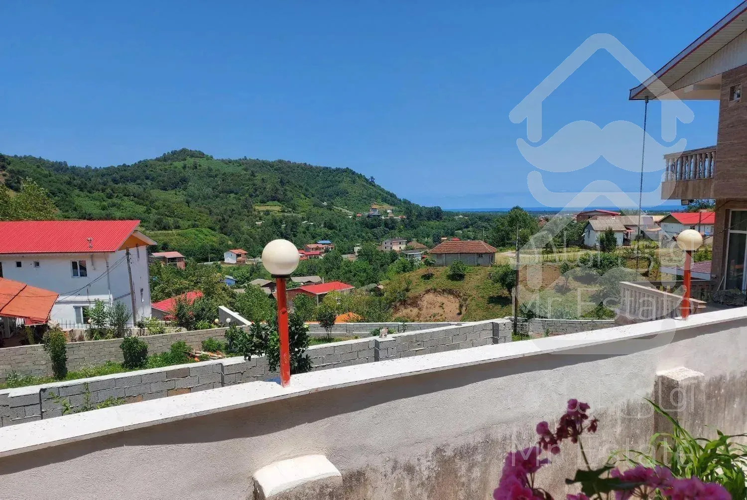 ویلای جنگلی نورسان با ویوی دریا، دربست و کولردار