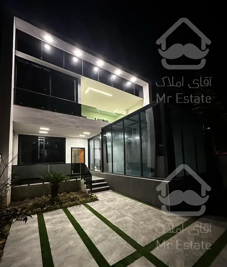 ویلا استخر دار نما مدرن ساحلی