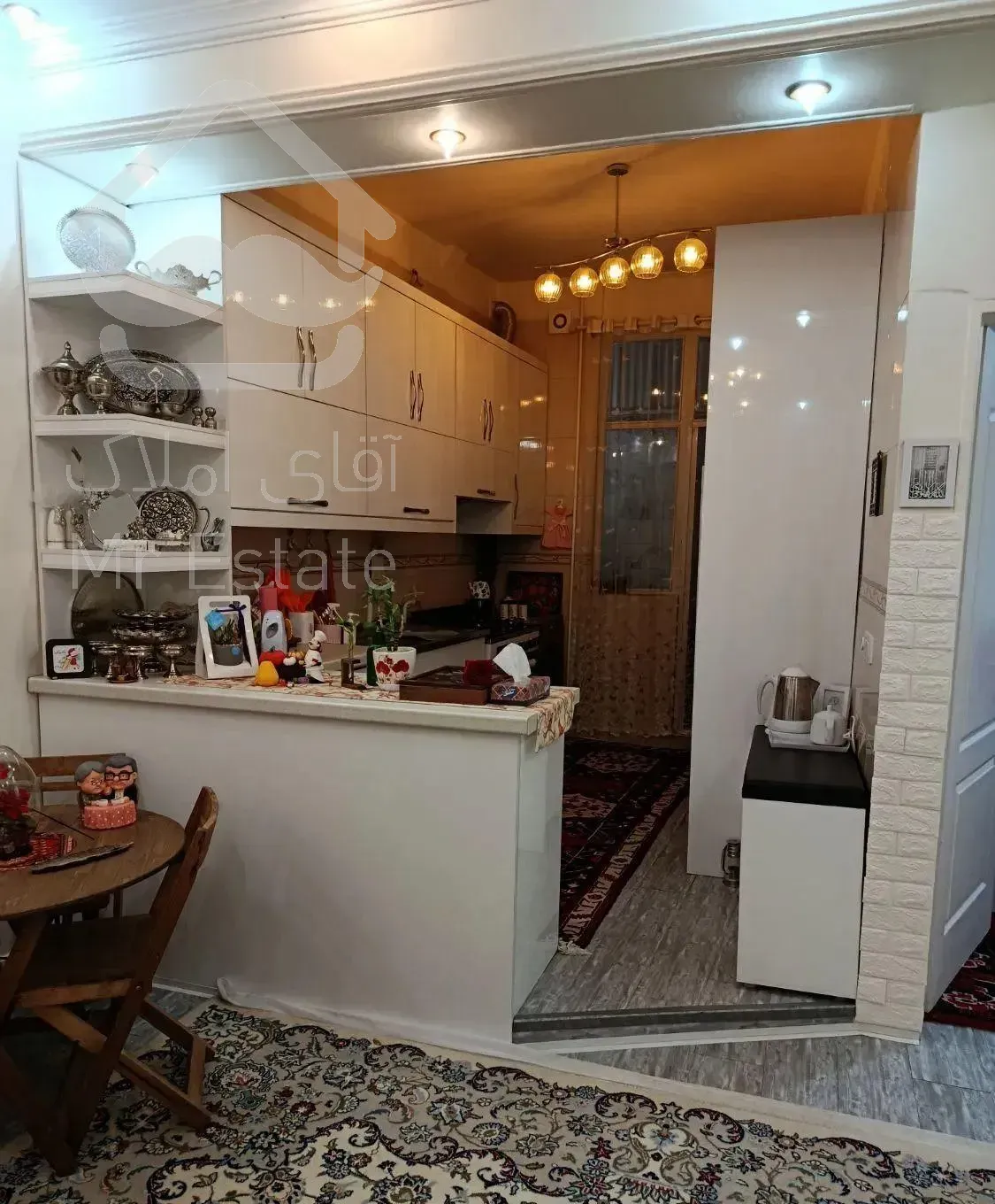 آپارتمان ۵۳ متری،طبقه همکف، اکبر مشهدی