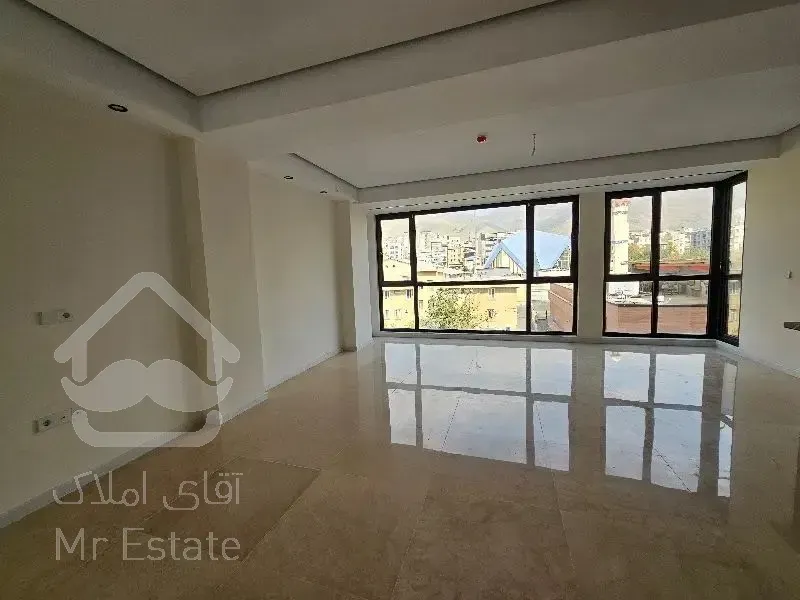 128متر سعادت آباد(نوساز،لابی شیک)کم واحد،پنجره قدی