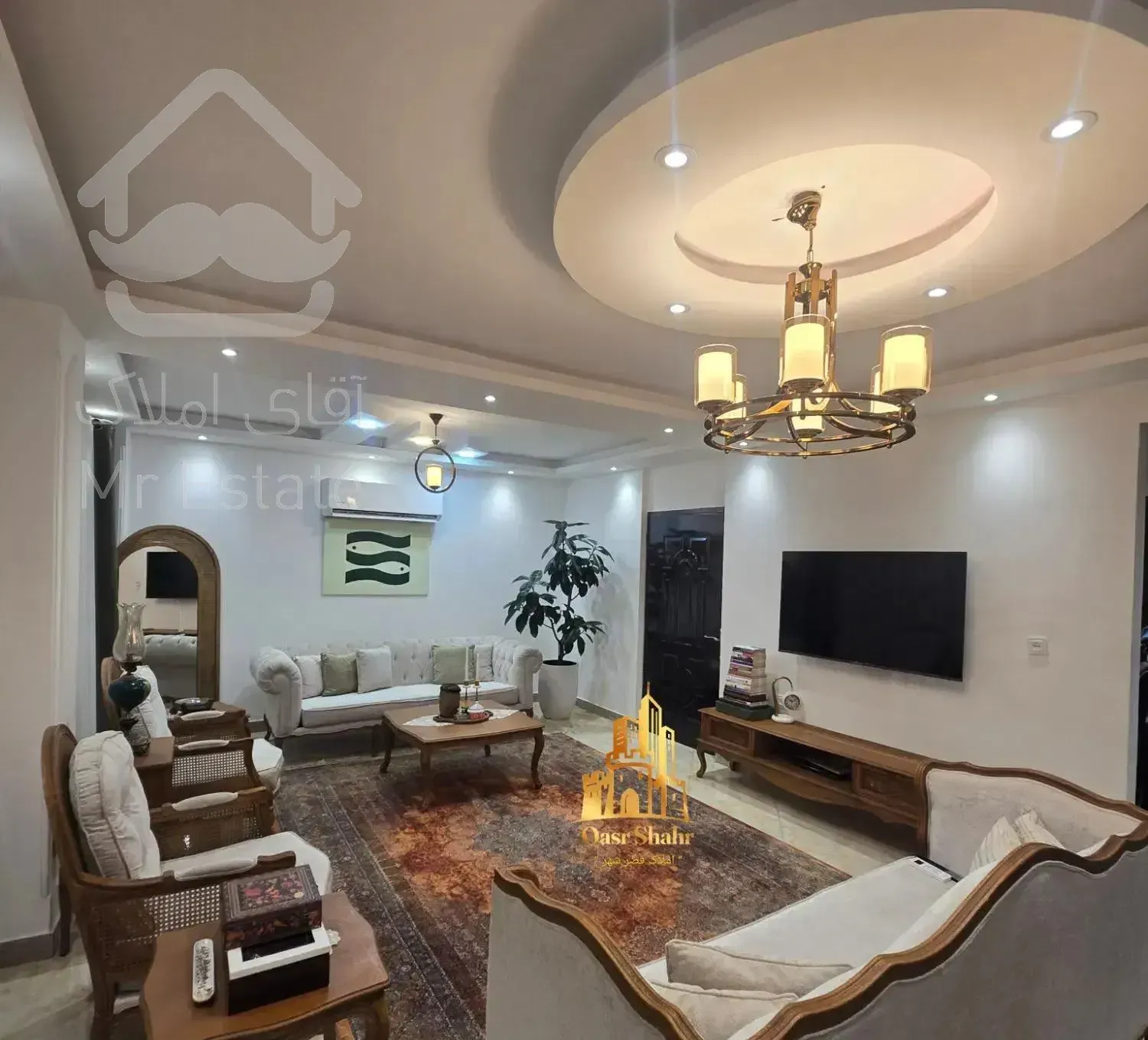 املاک قصرشهر // آپارتمان ۹۳ متری // ط اول تک واحدی