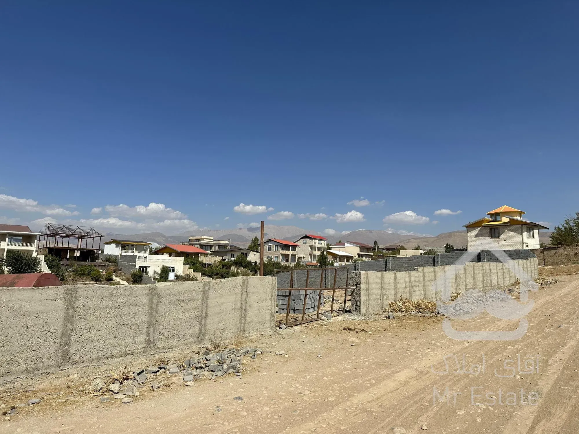 ۵۰۰ متر زمین دوبر مهراباد رودهن