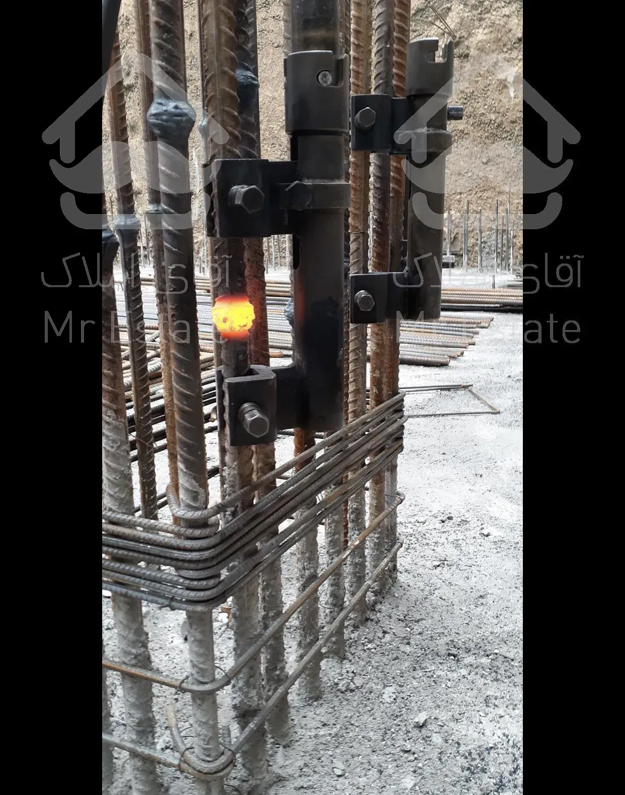 جوشکاری فورجینگ سر به سر میلگرد