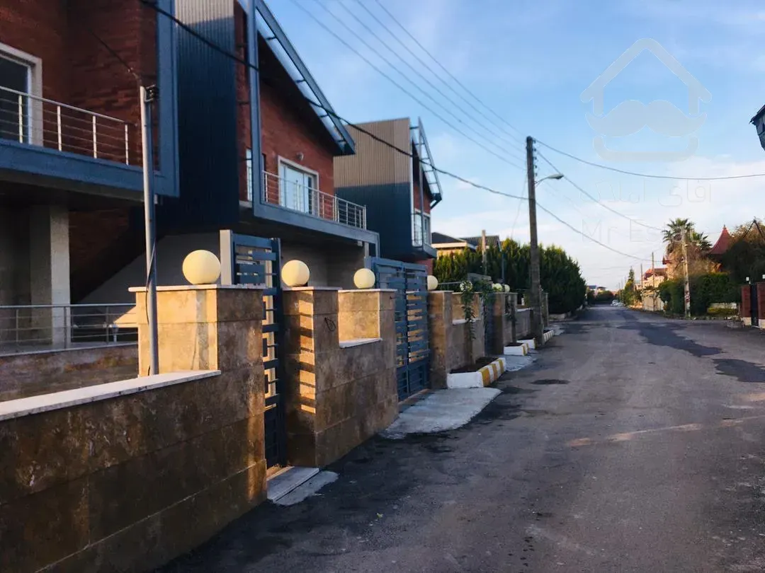 تهاتر ویلا مدرن شهرکی نوساز عباس آباد مازندران