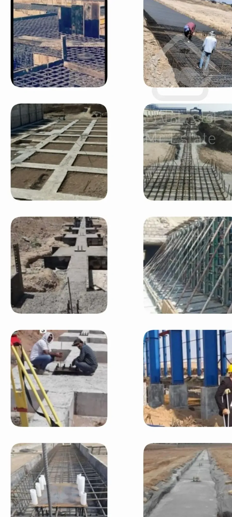 آرماتوربند وقالبند  پروژه‌های صنعتی