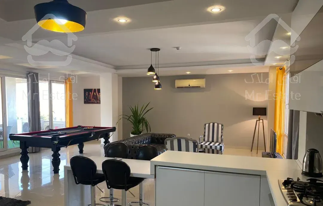 ویلا 2 خواب    ویو   دریا     بیلیارد دار  فول