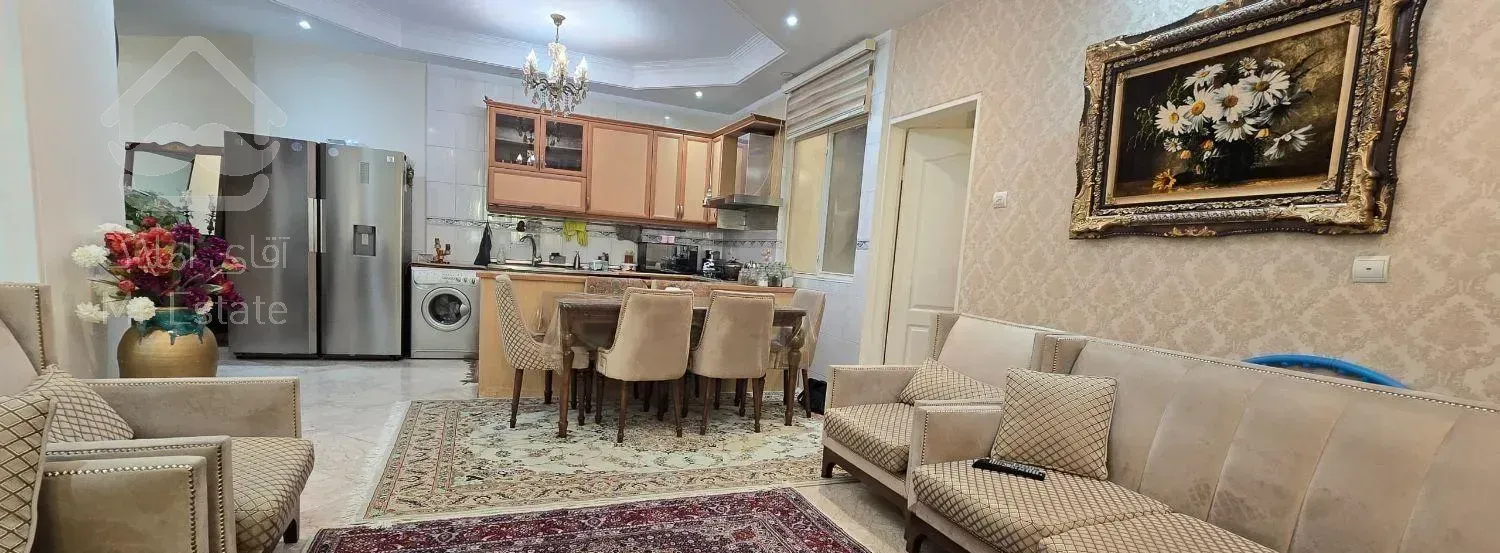 «۸۰ متر/ دوخواب/ سالن پرده خور»