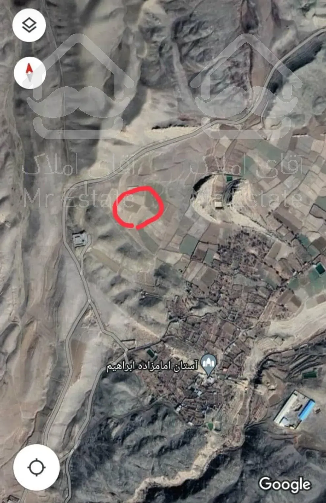 زمین کشاورزی 1700متر