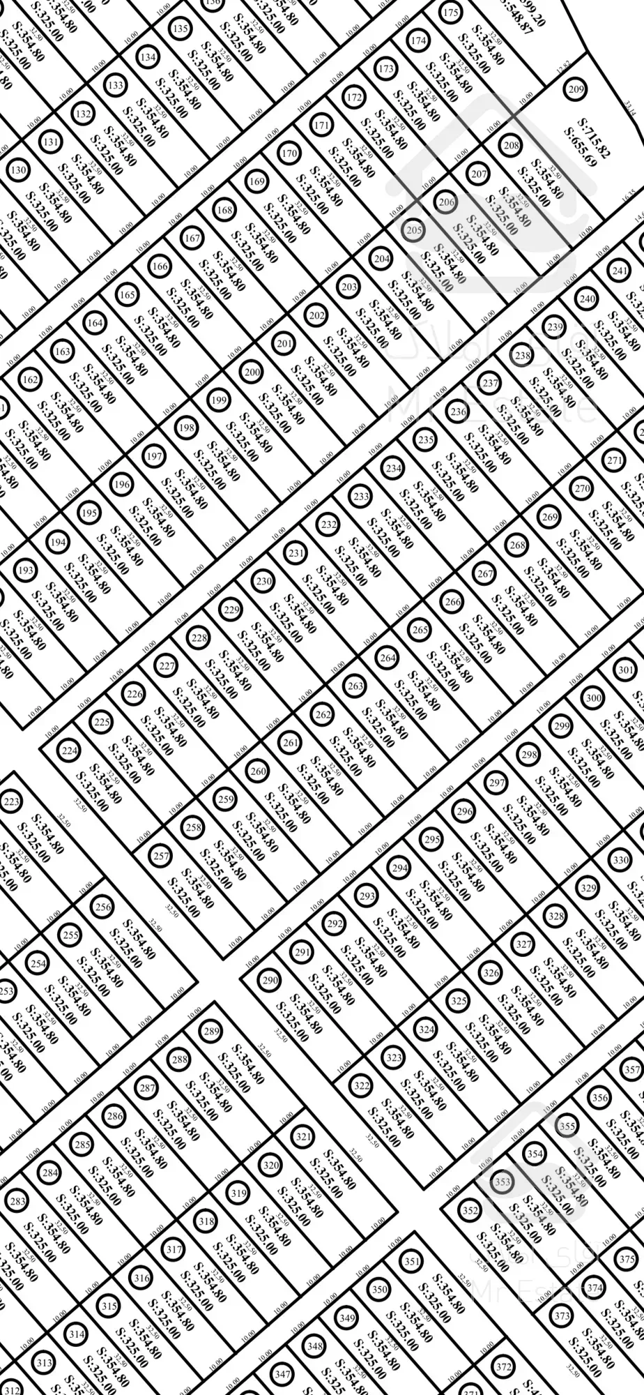 فروش زمین ۳۰۰متر به بالا